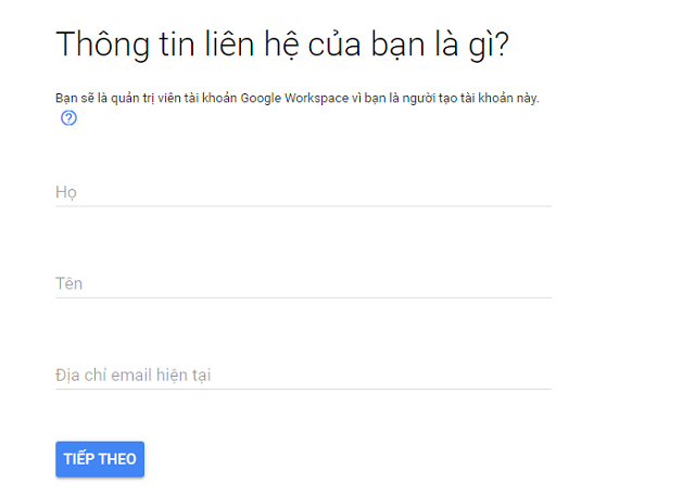 cách đăng ký gmail miễn phí cho doanh nghiệp