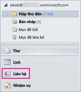 hướng dẫn cách Nhập danh bạ vào outlook 2010