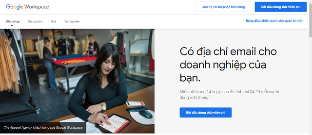 Hướng dẫn đăng ký gmail miễn phí cho doanh nghiệp