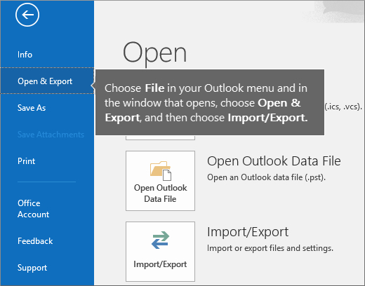 hướng dẫn cách chi tiết cách Nhập danh bạ vào outlook ở các phiên bản mới hơn