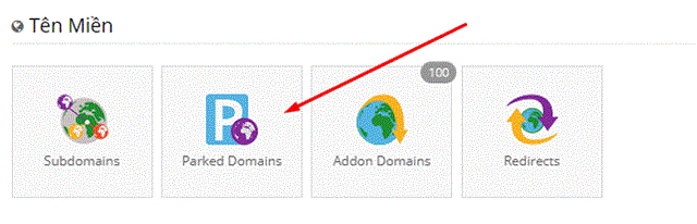 Tạo parked domain trên directadmin