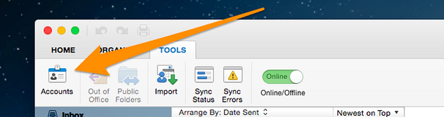 Hướng dẫn quy trình add Gmail vào outlook trên Mac