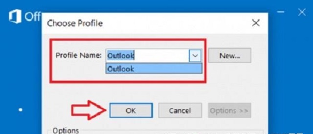 khắc phục Outlook lỗi không mở được do bị treo