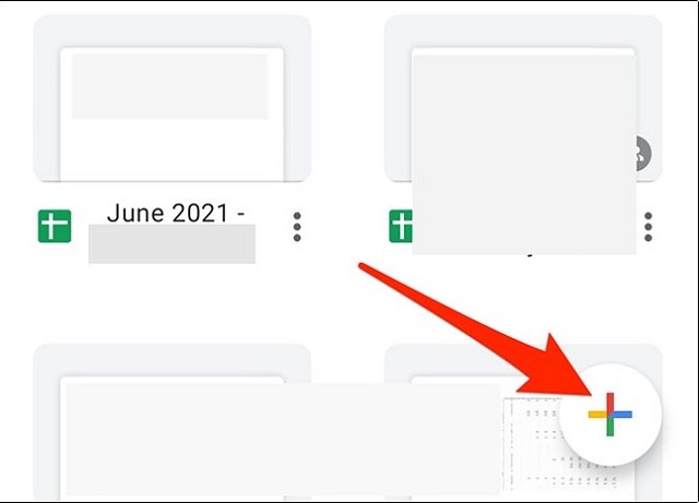 Các bước Chèn bảng trong gmail bằng điện thoại