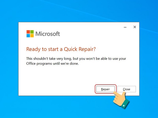 outlook bị lỗi không nhận được mail