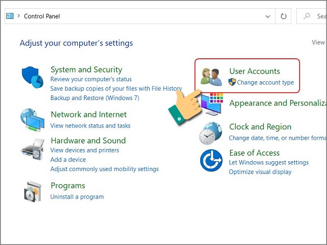 lỗi outlook không nhận được mail do Accounts