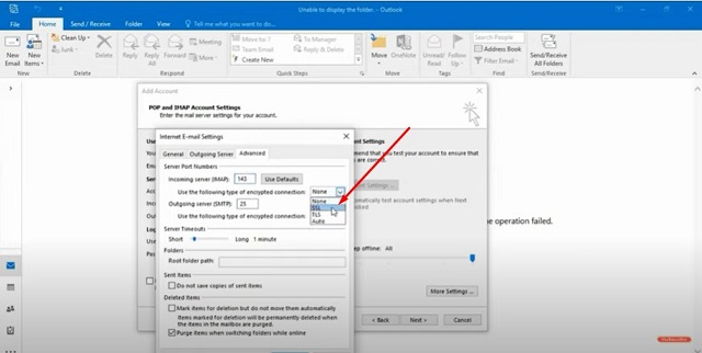 outlook bị lỗi không mở được