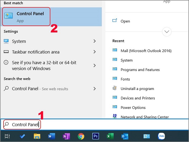 lỗi outlook không nhận được mail do Microsoft Office