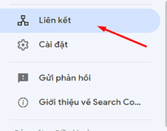 Sử dụng google search console để kiểm soát link