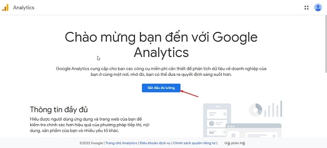 Hướng dẫn đăng ký google analytics